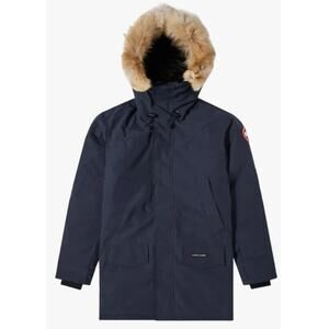 Canada Goose Langford Heritage Down Parka Jacket size S Navy Marine 2062M